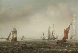 Sailing boats in a breeze
