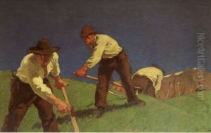 Die Bergmaher (I. Fassung) Die Bergmaher (I. Fassung)