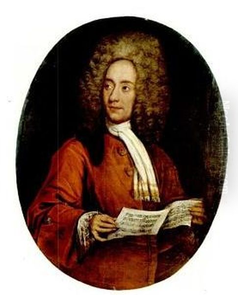 Tomaso Albinoni (1671 - 1751) Oil Painting by unknown