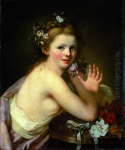 Jeune fille en Flore Jeune fille en Flore