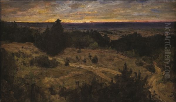Sumerki Oil Painting by Vasily Polenov