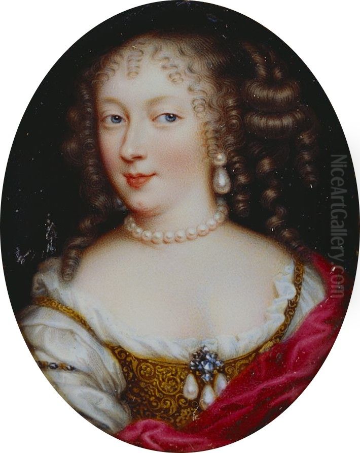 Henrietta, Duchess of Orleans (1644-1670) Oil Painting by Jean Petitot