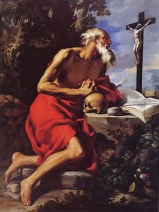 Saint Jerome penitent