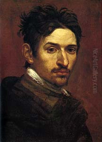 Self-portrait Oil Painting by Alessandro Tiarini