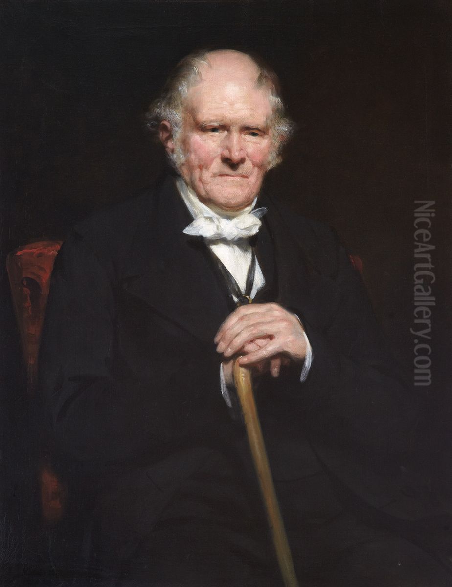 Alexander Monro 'Tertius' (1773-1859) Oil Painting by John Watson Gordon