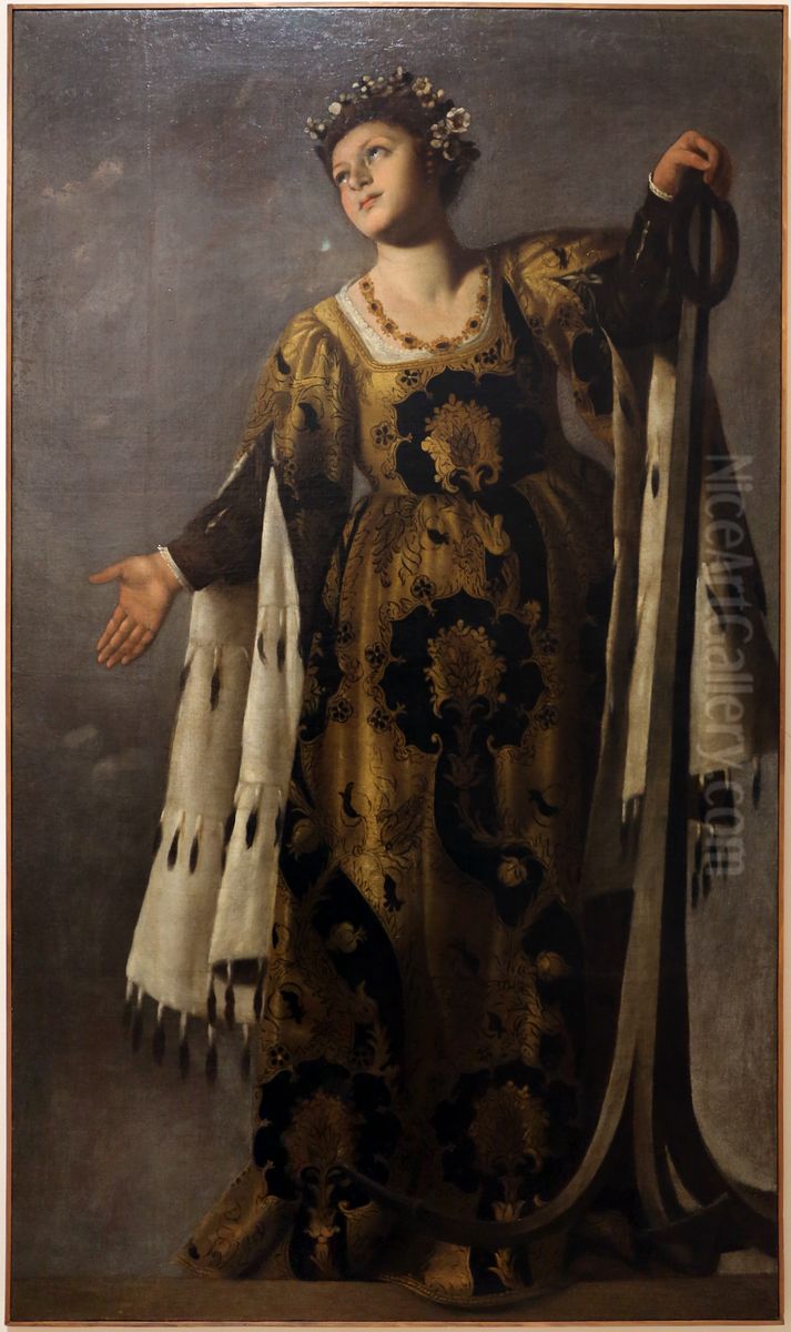 allegoria della sepranza Oil Painting by Alessandro Turchi