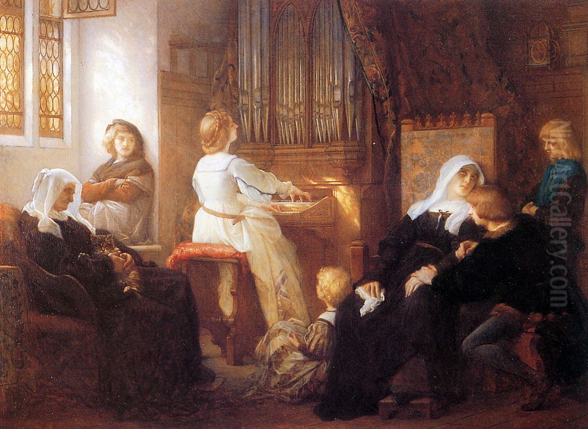 Harmonie Oil Painting by Alexandre Cabanel
