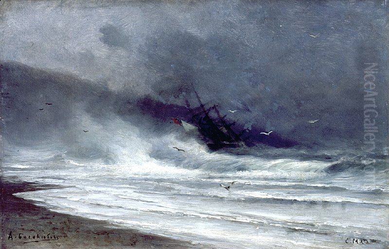 Saint Martin Oil Painting by Alexey Bogolyubov