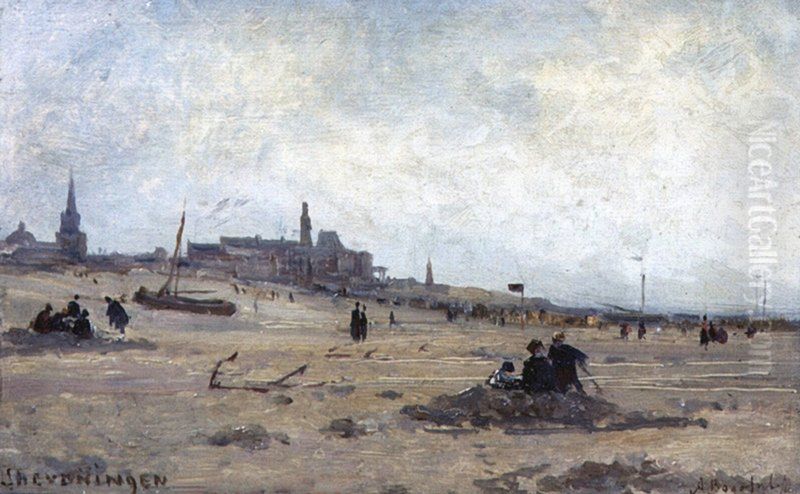 Scheveningen (4) Oil Painting by Alexey Bogolyubov