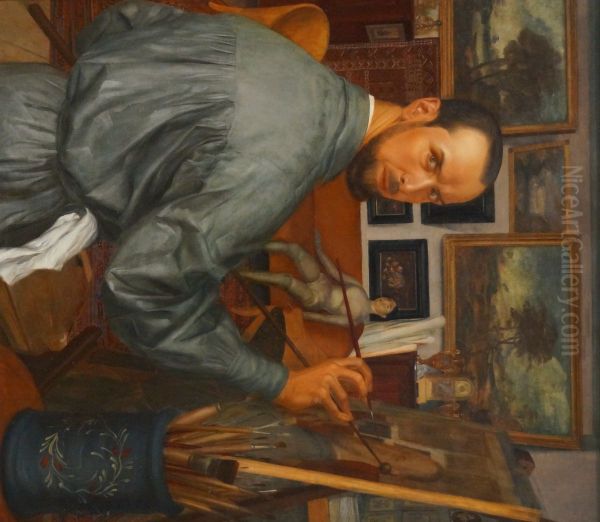 Self-Portrait Oil Painting by unknown