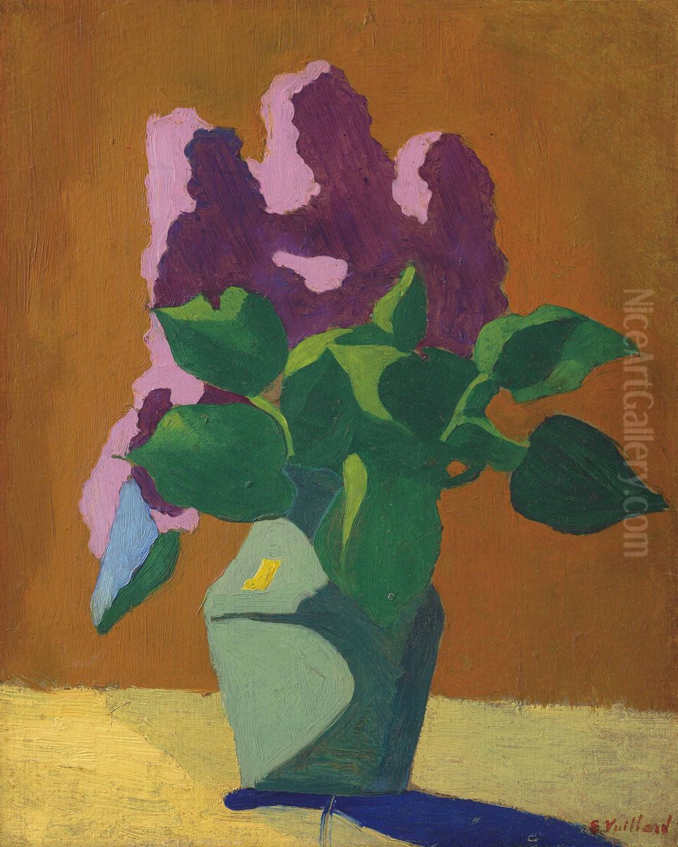 Les Lilas (Le bouquet schematique) Oil Painting by Pierre Bonnard