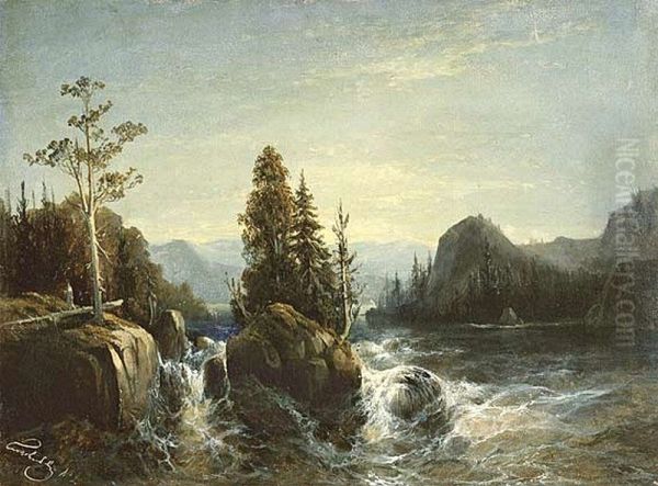 Finland Oil Painting by Alexey Bogolyubov