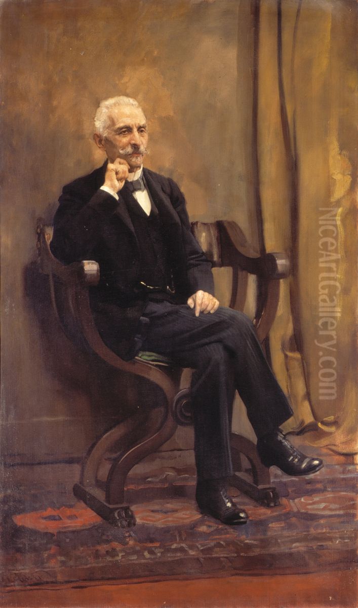 Ritratto di Benigno Cristoforo Crespi Oil Painting by Antonio Ambrogio Alciati