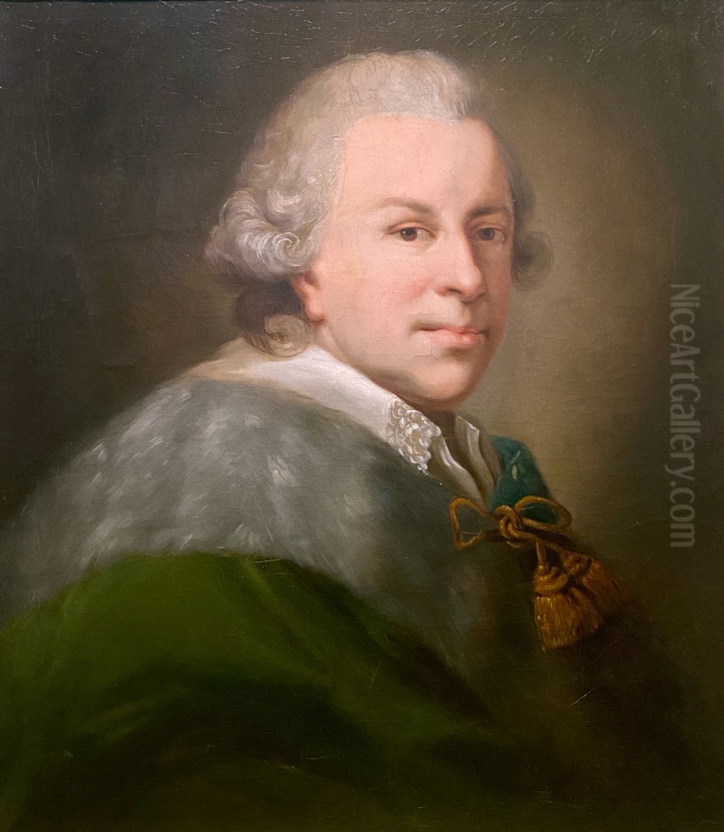 Alaksandar Michal Sapieha. Oil Painting by Johann Baptist von Lampi the Elder