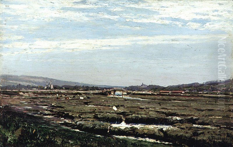 The Swamp Oil Painting by Alexey Bogolyubov