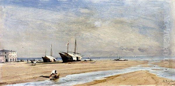 Ventimiglia (2) Oil Painting by Alexey Bogolyubov