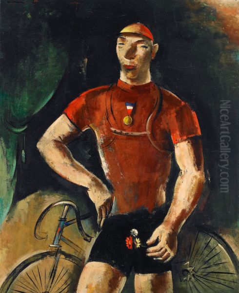 The Champion Oil Painting by Joseph Kutter