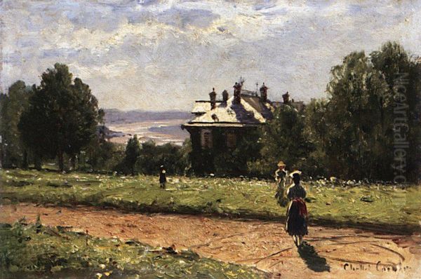 Villa Cordier Oil Painting by Alexey Bogolyubov