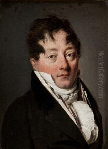 Grimod de La Reyniere Oil Painting by Louis-Leopold Boilly