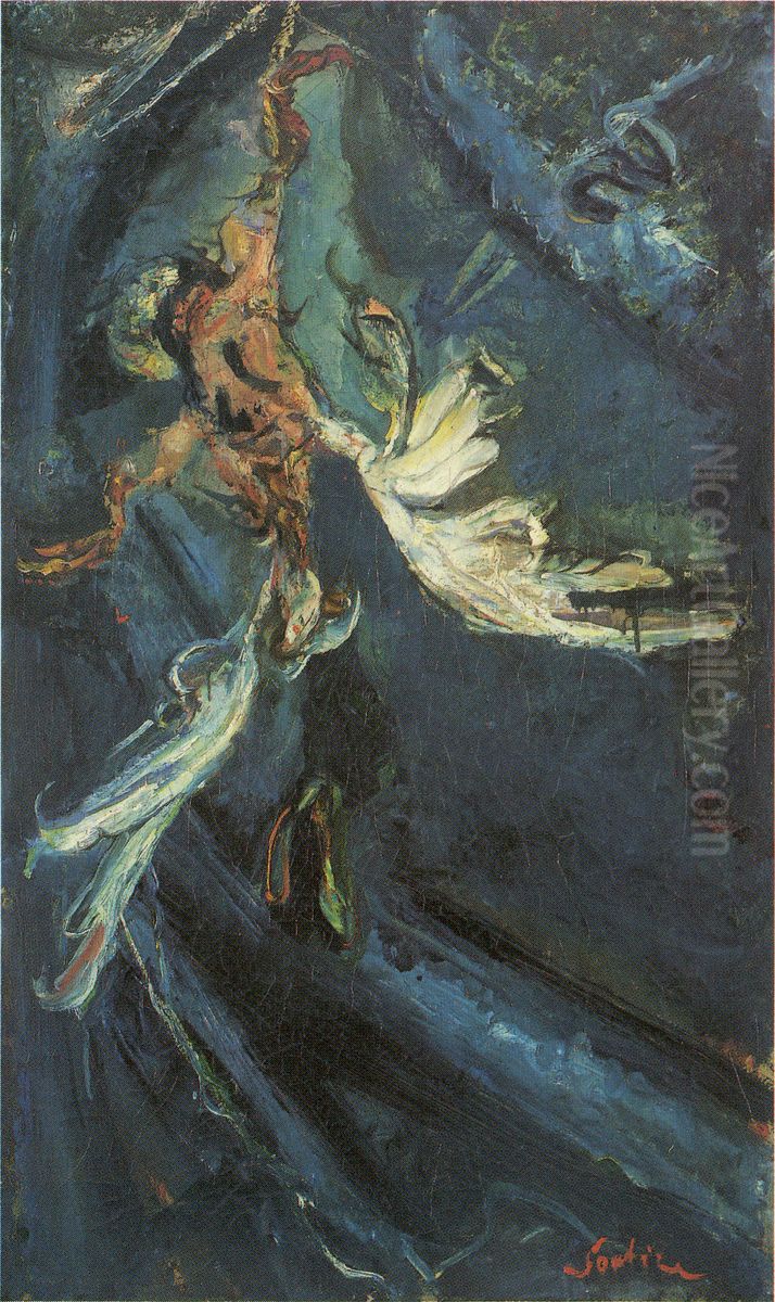 ya Oil Painting by Chaim Soutine
