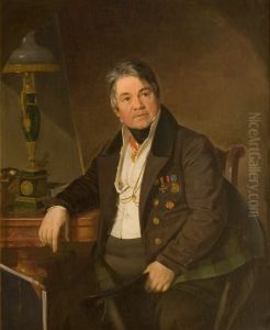 Portrait of painter Alexey Egorovich Egorov (1776-1851)