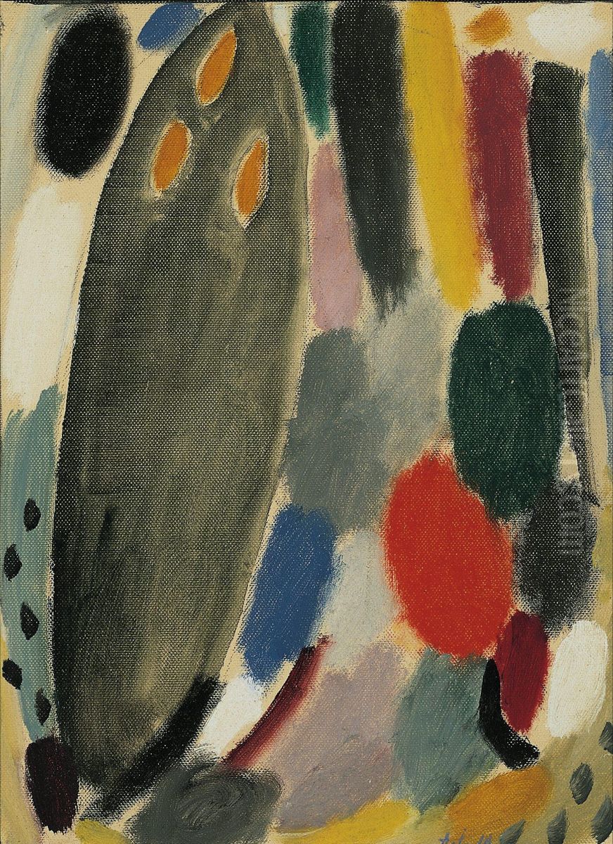 Variation: Mourning Oil Painting by Alexei Jawlensky Variation: Mourning Oil Painting by Alexei Jawlensky