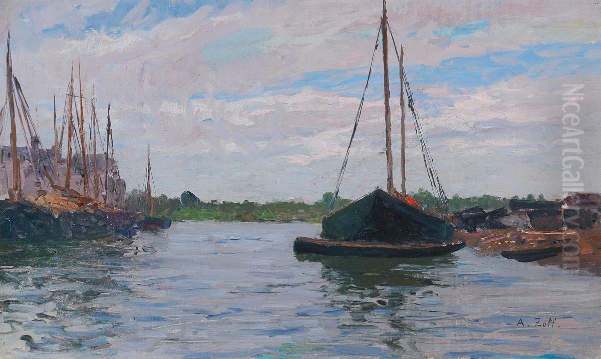 Chioggia II Oil Painting by Alfred Zoff