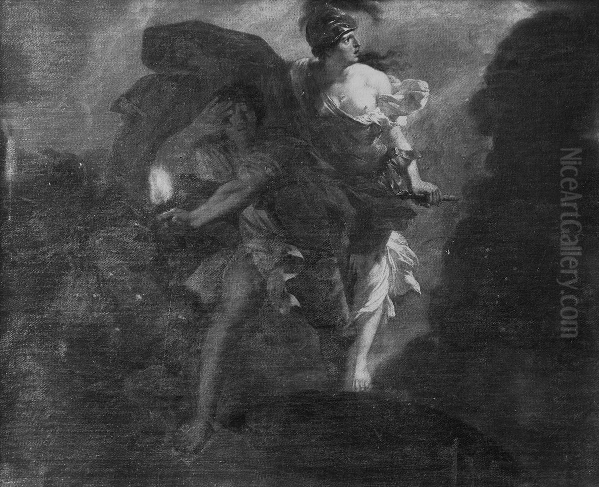 Prometheus Oil Painting by Gerard de Lairesse