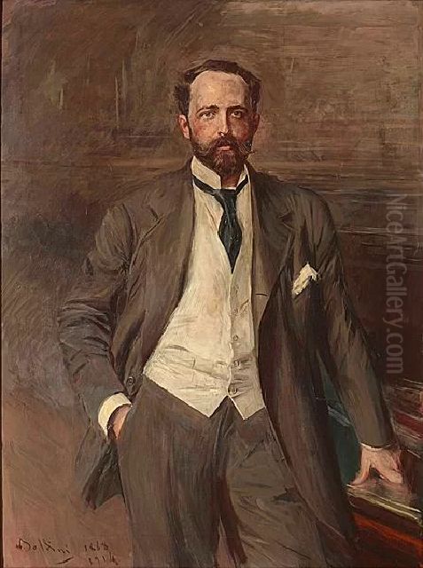 Ritratto del principe Ignazio Boncompagni Ludovisi Oil Painting by Giovanni Boldini