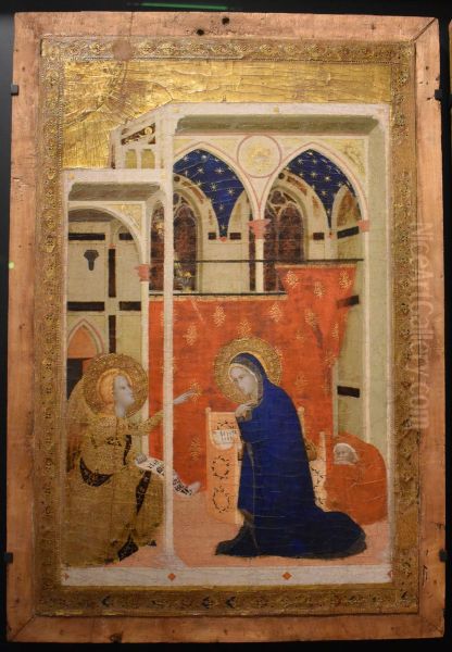 L'Annonciation Oil Painting by Giotto