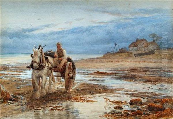 'near The Close O'day' Oil Painting by William Carlaw
