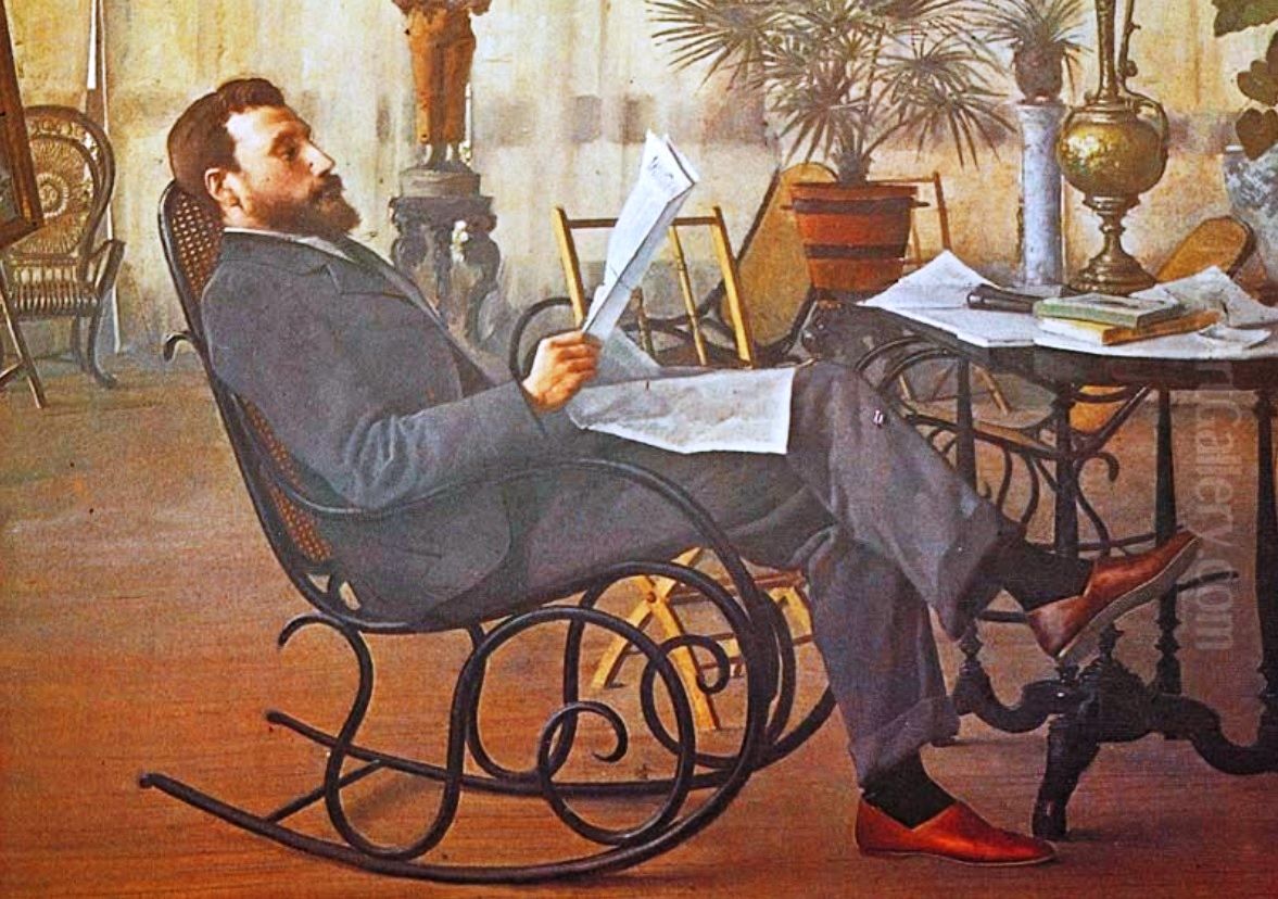 retratado por Jose Maria Fenollera Oil Painting by Jose Maria Fenollera Ibanez