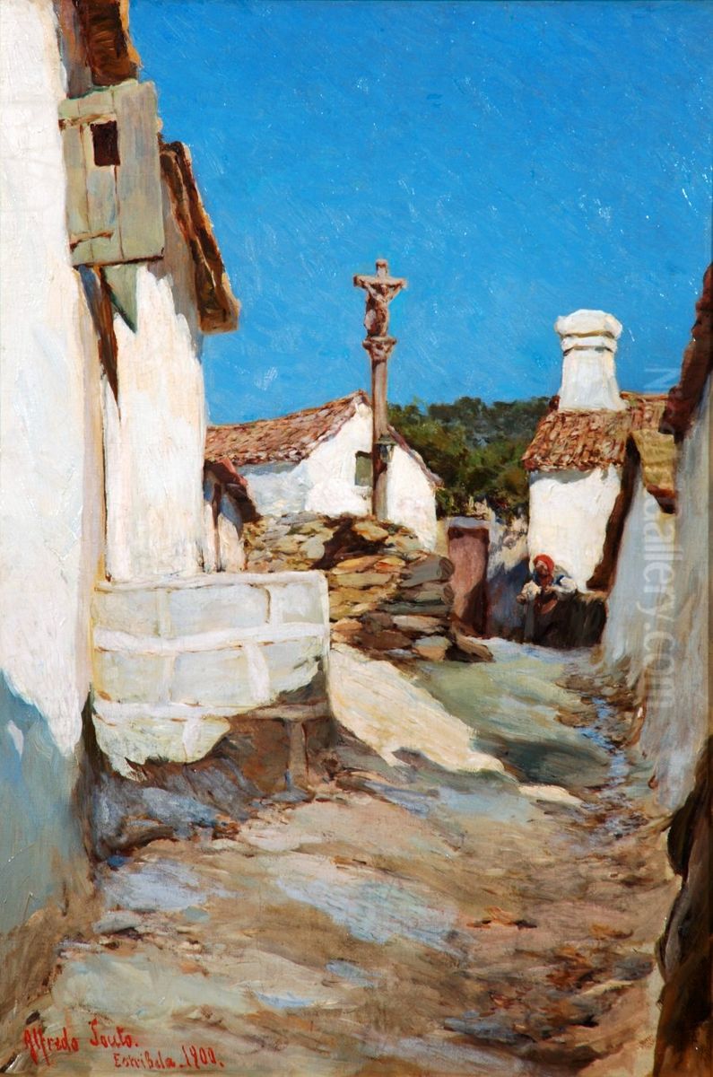 Estribela Oil Painting by Alfredo Souto