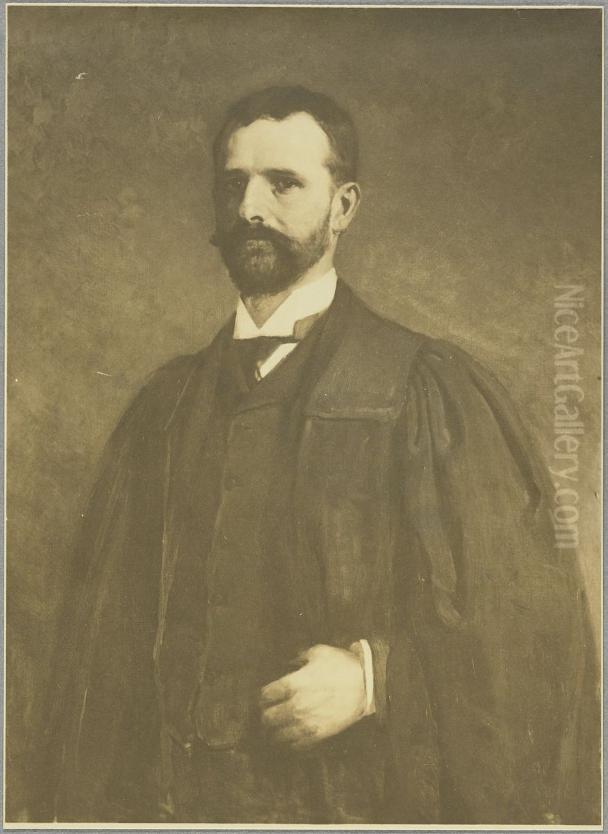 Algernon Sydney Biddle. Oil Painting by Cecilia Beaux