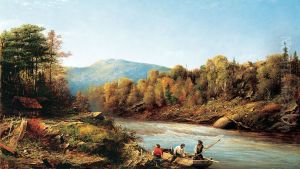 Bucherons sur la riviere Saint-Maurice (1868)