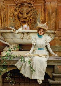 Alla fontana (Le due colombe)