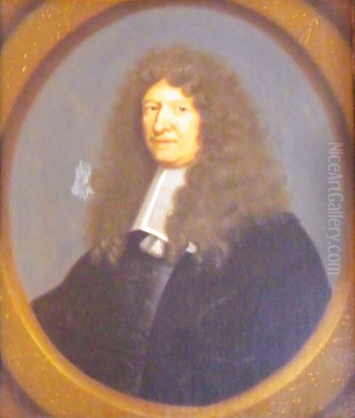 Portrat von einem Mann Oil Painting by Hyacinthe Rigaud