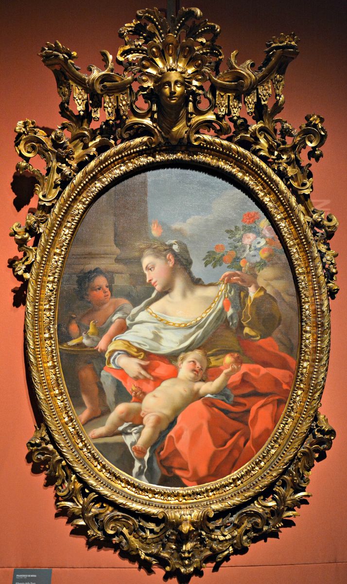 Allegoria della Pieta come Concordia Oil Painting by Francesco de Mura Allegoria della Pieta come Concordia Oil Painting by Francesco de Mura