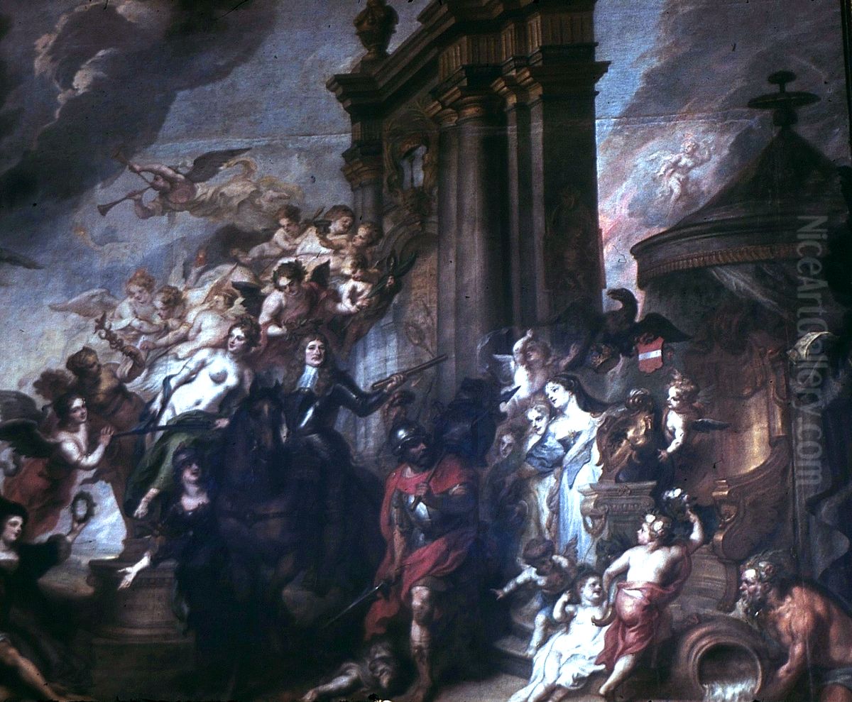 Allegorie auf den Frieden von Oliva Oil Painting by Theodoor van Thulden