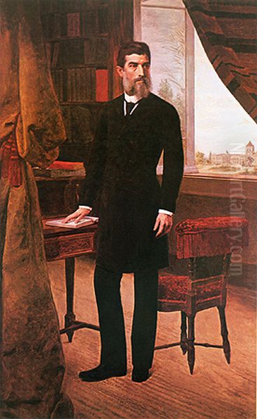 Prudente de Morais Oil Painting by Jose Ferraz De Almeida Junior