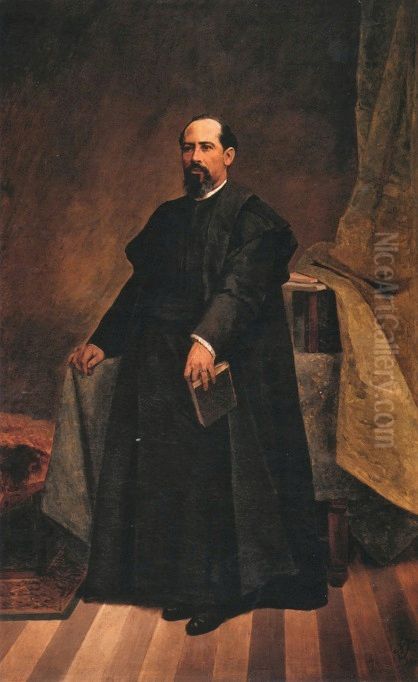 Rubino de Oliveira, 1892. Oil Painting by Jose Ferraz De Almeida Junior Rubino de Oliveira, 1892. Oil Painting by Jose Ferraz De Almeida Junior