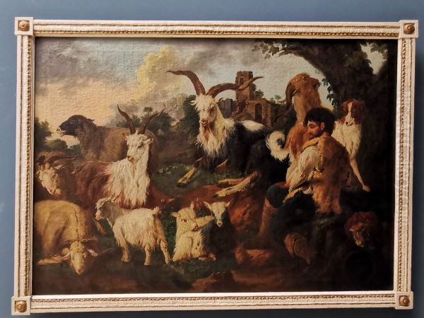 Hirte mit Ziegenherde Oil Painting by Philipp Peter Roos