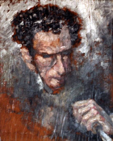 Antonio Leon Ortega(1907-1991). Oil Painting by Antonio Leon Ortega