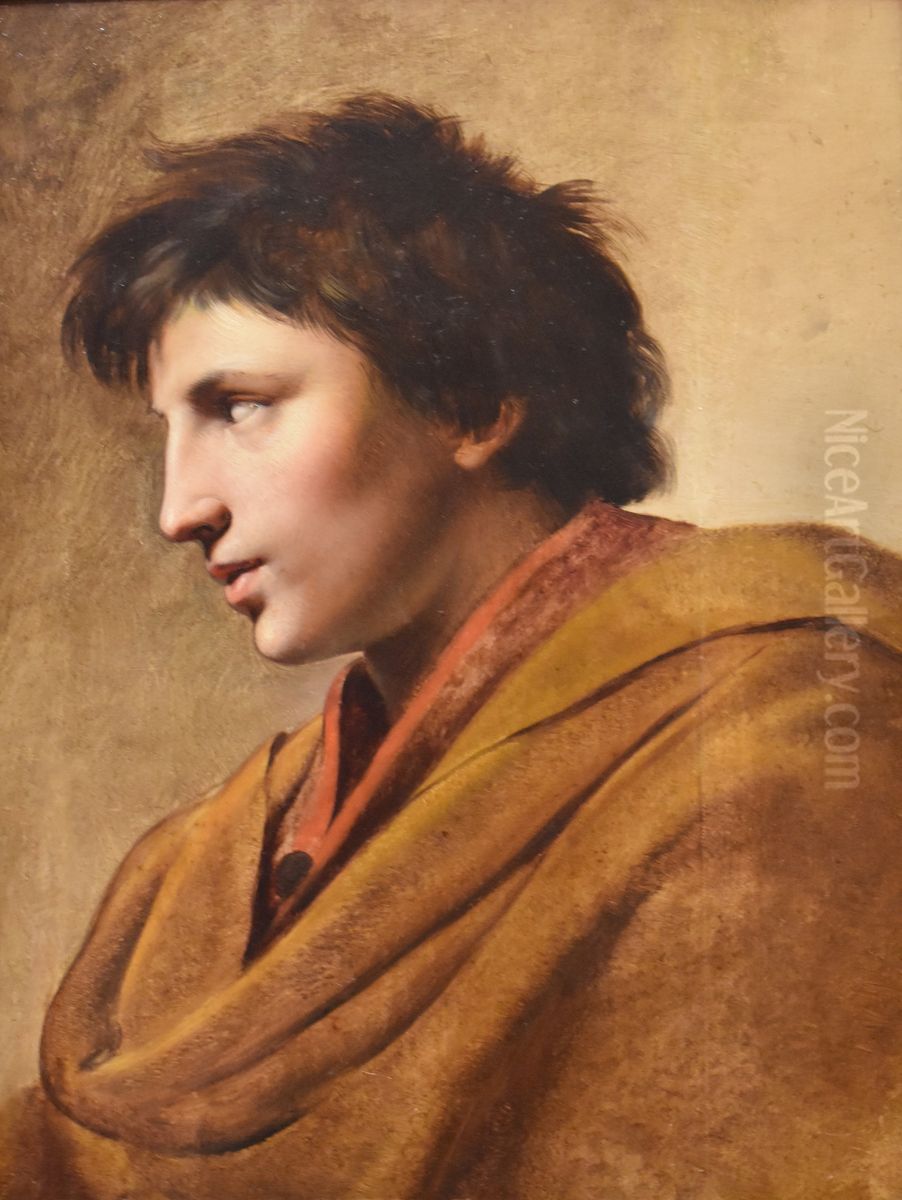 Tete d'etude Oil Painting by Pierre-Maurice Quays