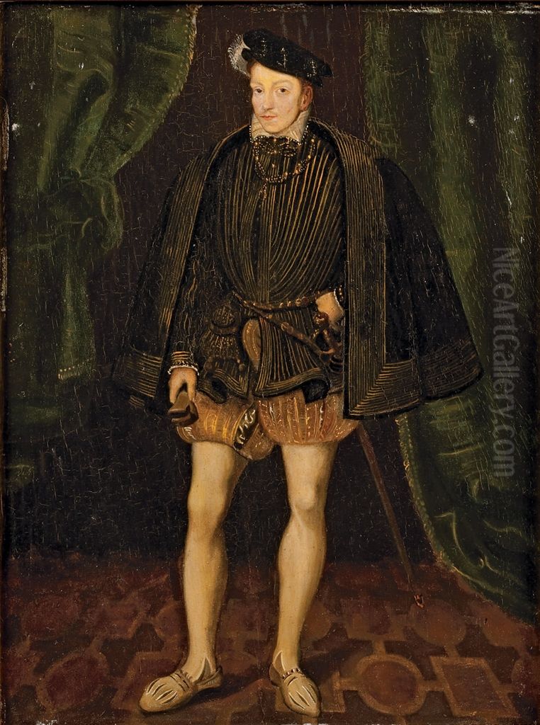 So-called portrait of Don Carlos, son of Philip II of Spain Oil Painting by Antonis Mor