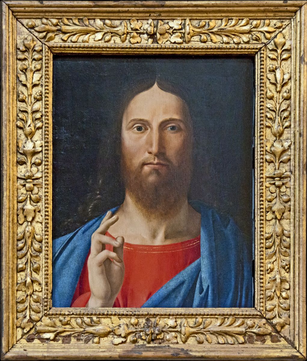 Cristo Benedicente Oil Painting by Alvise Vivarini