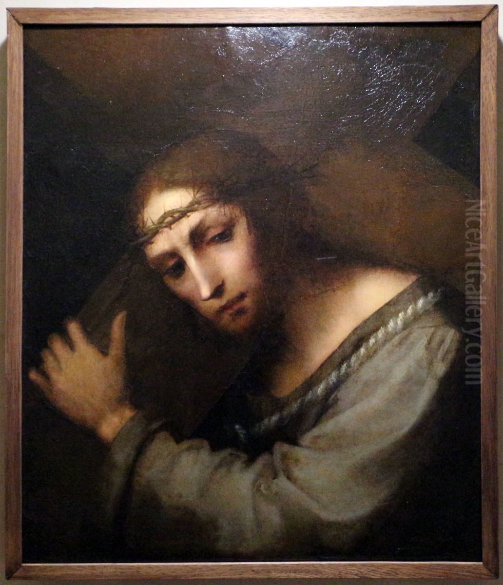 Christ carrying the Cross Oil Painting by Il Sodoma