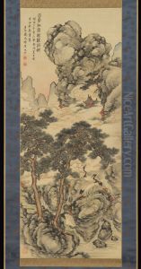 Pines and Cranes of Longevity song he xia ling tu