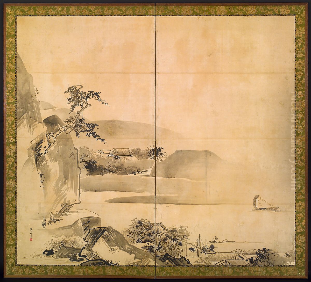 Landscape Oil Painting by Watanabe Shiko