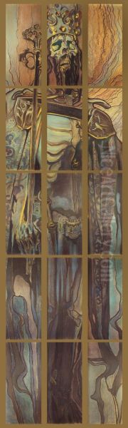 Casimir the Great Oil Painting by Stanislaw Wyspianski